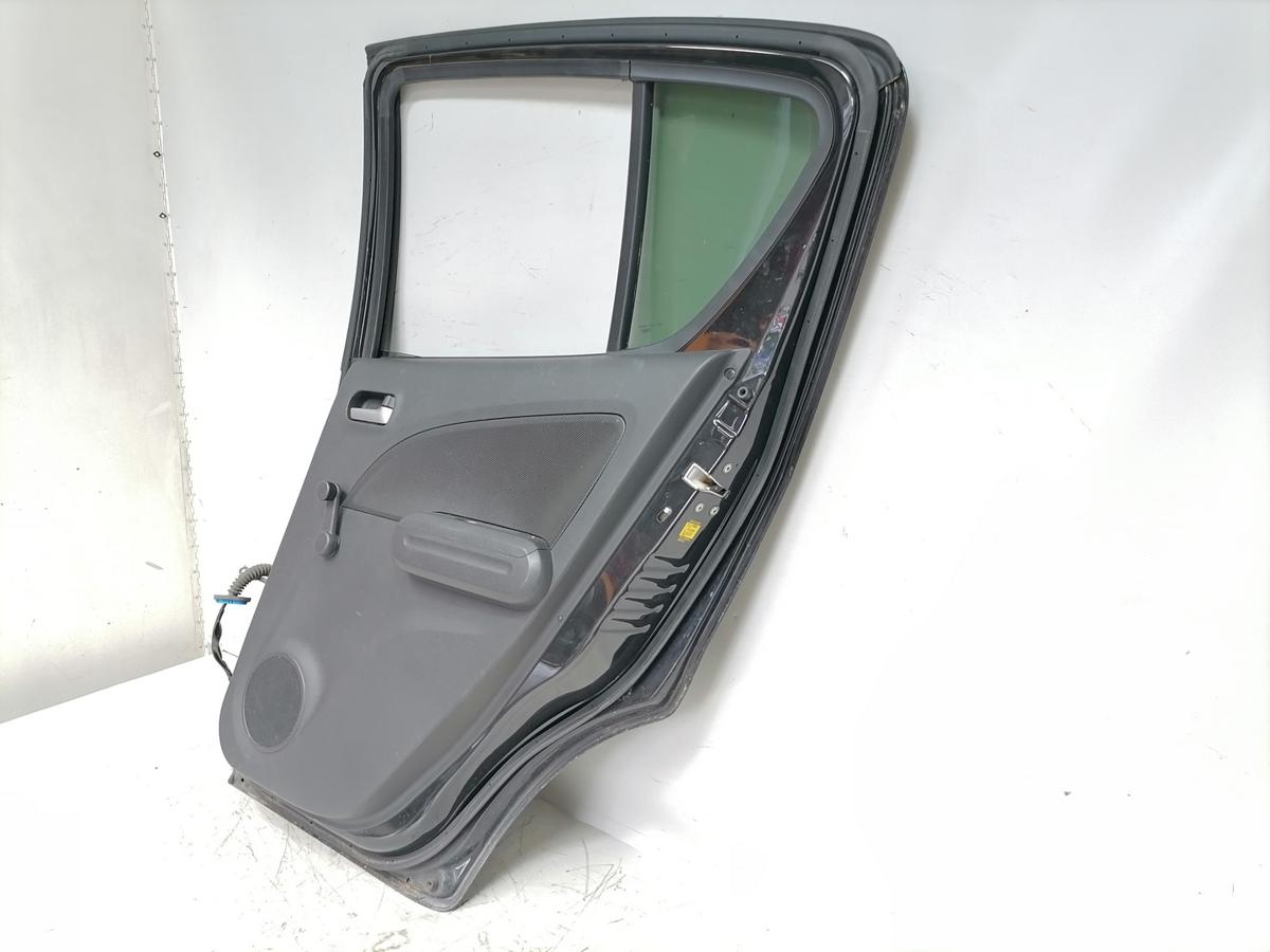 Opel Agila B original T&uuml;r hinten rechts GAB Schwarz Bj.2013